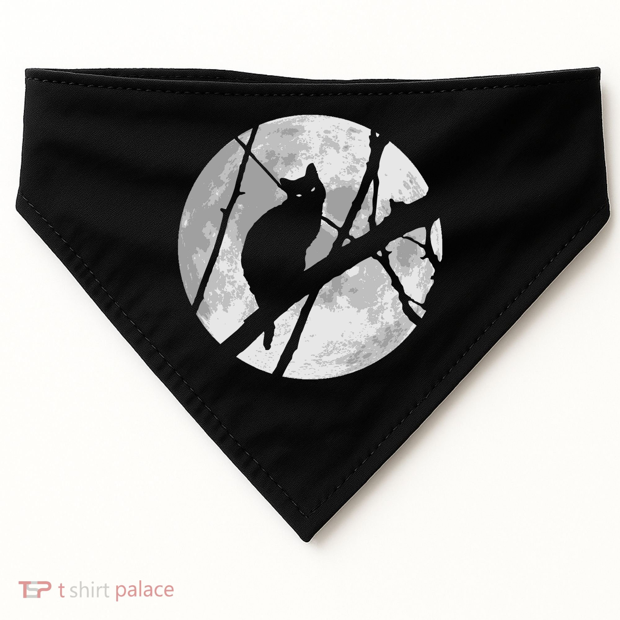 Cat To The Moon USA-Made Doggie Bandana