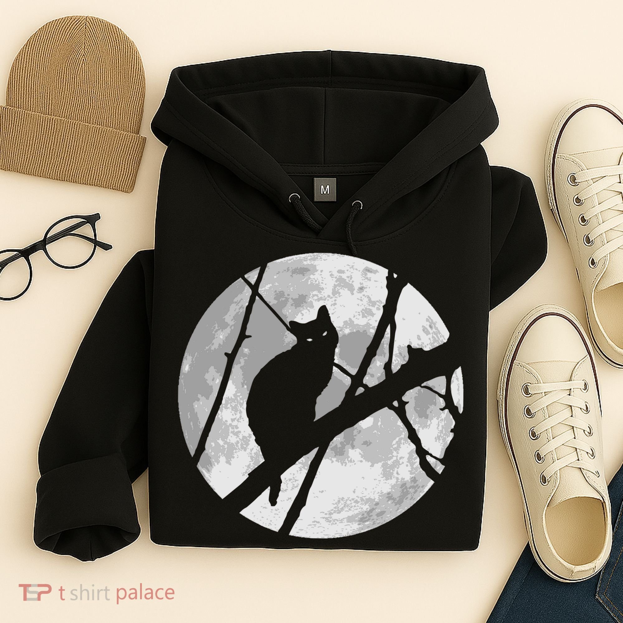 Cat To The Moon Hoodie