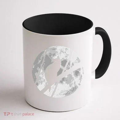 Cat To The Moon Coffee Mug back