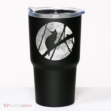 Cat To The Moon Tumbler