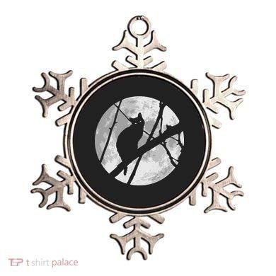 Cat To The Moon Ornament