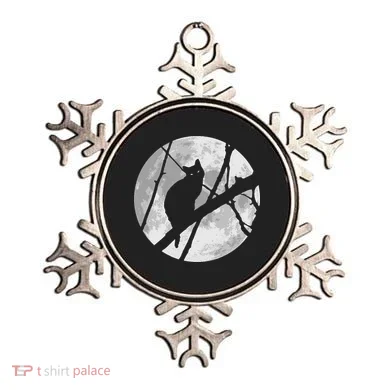 Cat To The Moon Ornament
