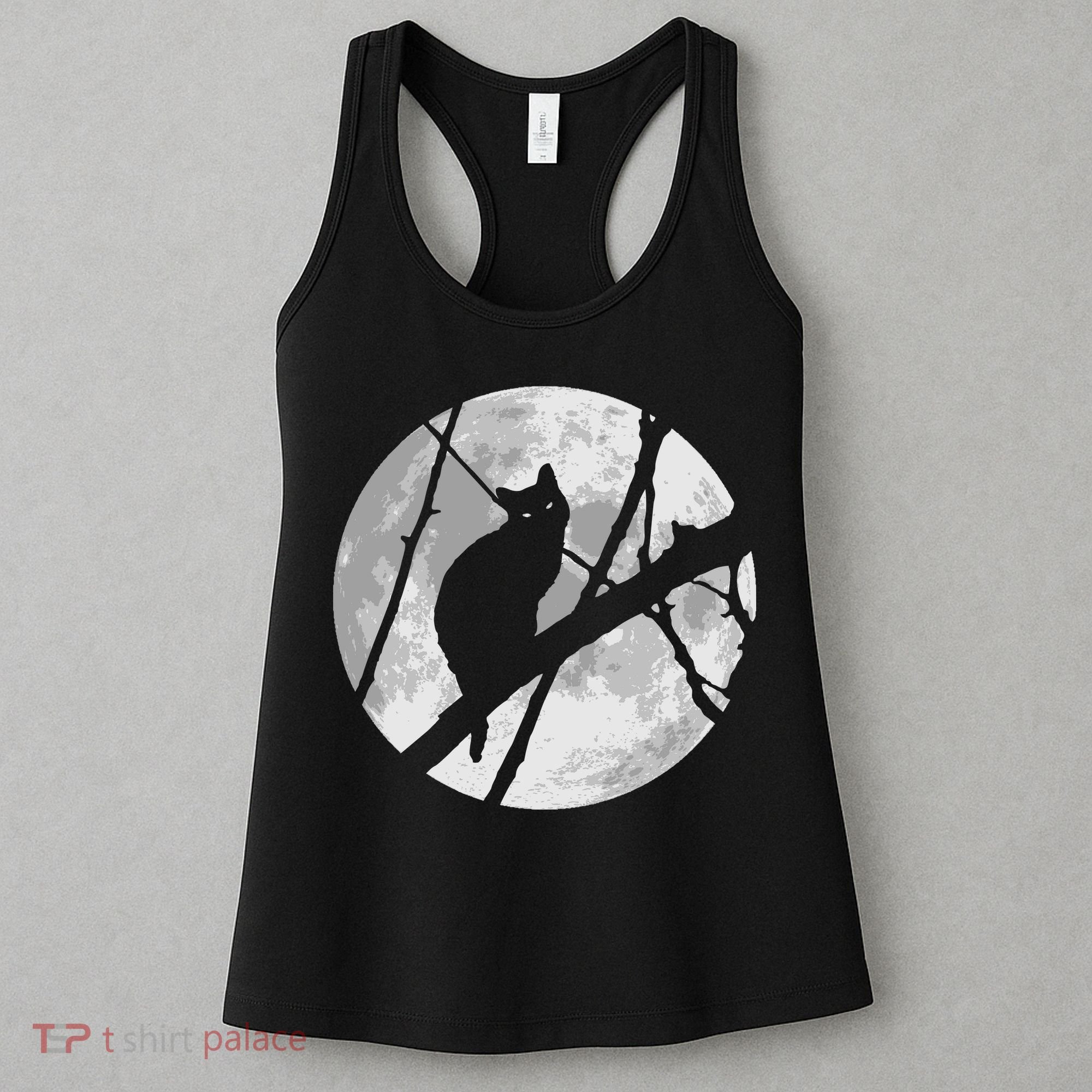 Cat To The Moon Women's Tank Top