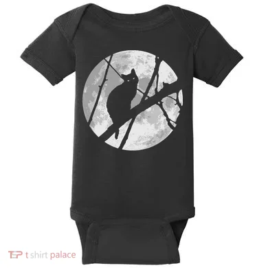 Cat To The Moon Baby Bodysuit