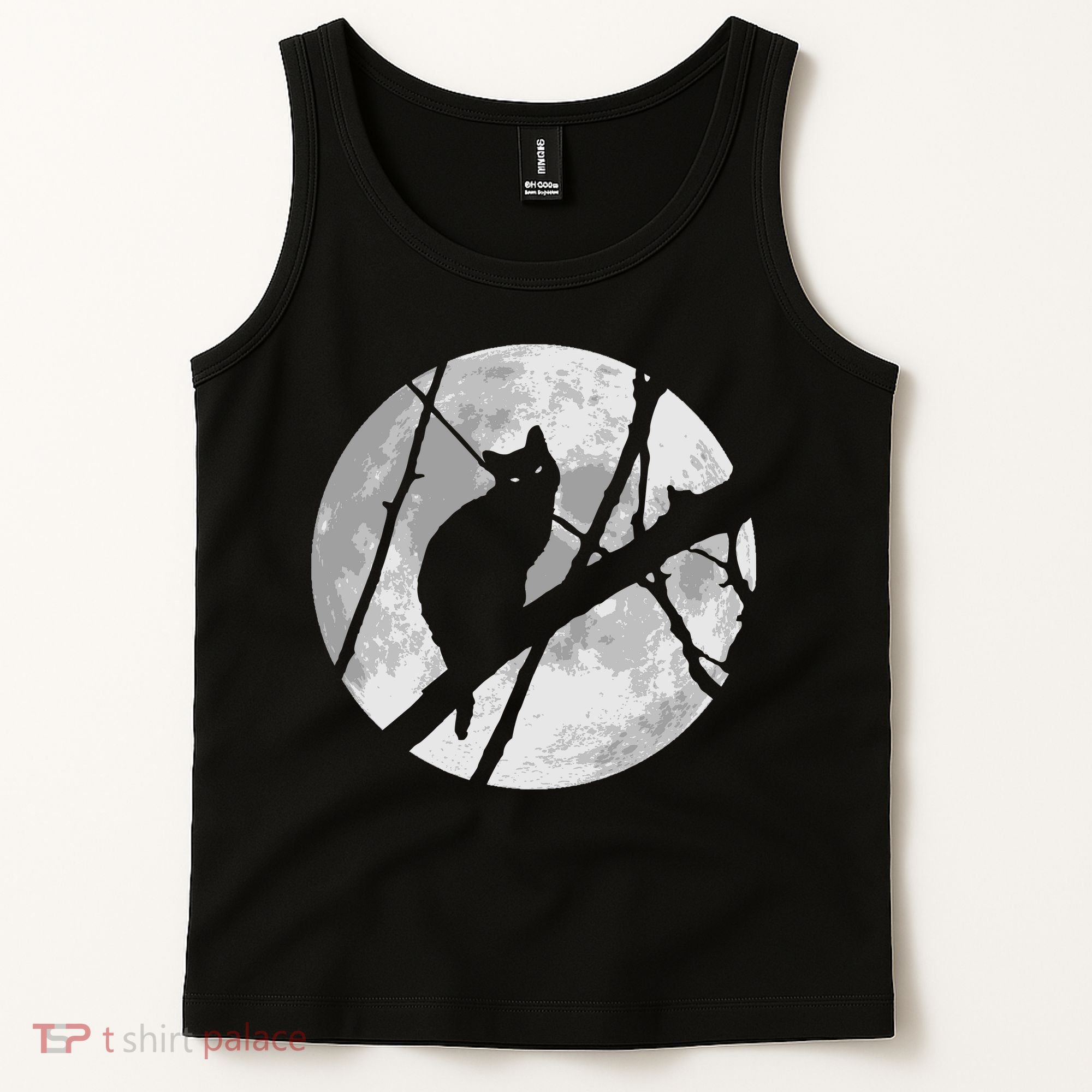 Cat To The Moon Tank Top