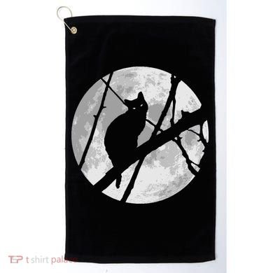 Cat To The Moon Golf Towel