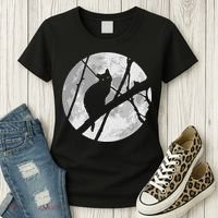 Cat To The Moon Women's T-Shirt thumb 3