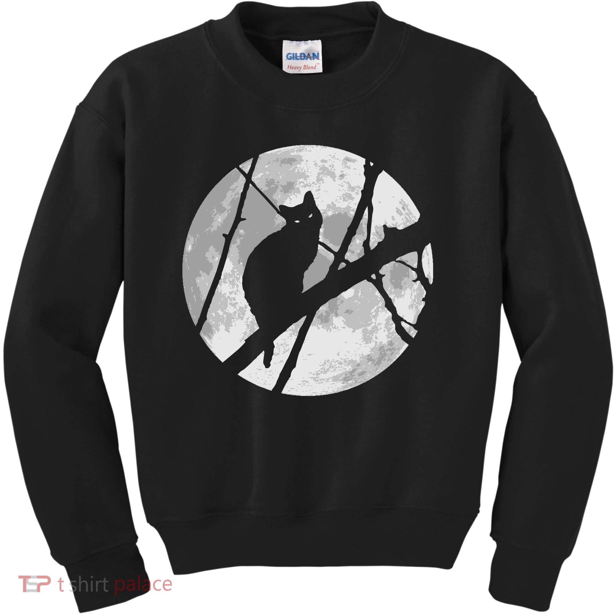Cat To The Moon Kids Sweatshirt