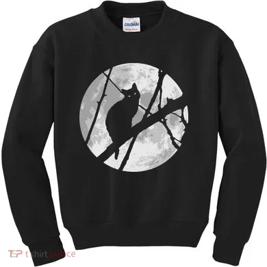 Cat To The Moon Kids Sweatshirt