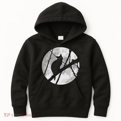 Cat To The Moon Kids Hoodie