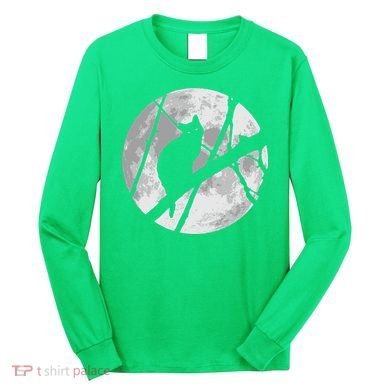 Cat To The Moon Long Sleeve Shirt