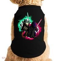 Cat Wars Light Swords Star Cats Funny Doggie Tank thumb 0