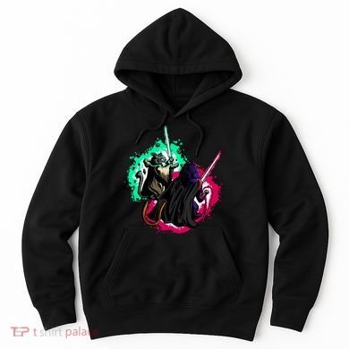 Cat Wars Light Swords Star Cats Funny Hoodie