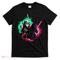 Cat Wars Light Swords Star Cats Funny T-Shirt thumb 0