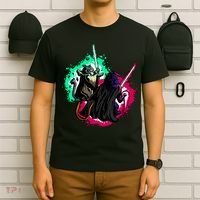 Cat Wars Light Swords Star Cats Funny T-Shirt thumb 6