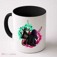 Cat Wars Light Swords Star Cats Funny Coffee Mug thumb 0