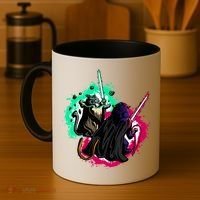Cat Wars Light Swords Star Cats Funny Coffee Mug thumb 4