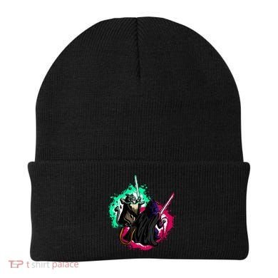 Cat Wars Light Swords Star Cats Funny Beanie
