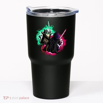 Cat Wars Light Swords Star Cats Funny Tumbler