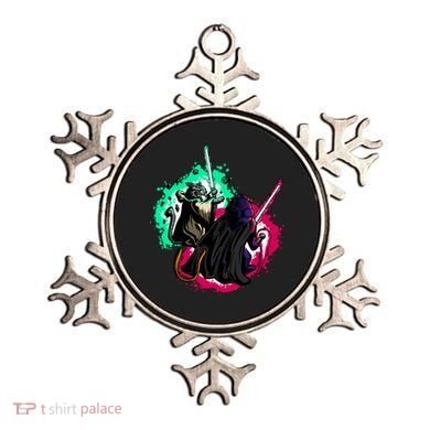 Cat Wars Light Swords Star Cats Funny Ornament