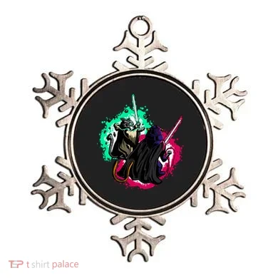 Cat Wars Light Swords Star Cats Funny Ornament