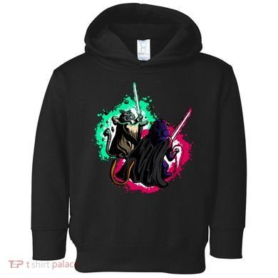 Cat Wars Light Swords Star Cats Funny Toddler Hoodie