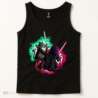 Cat Wars Light Swords Star Cats Funny Tank Top thumb 2