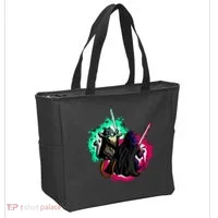 Cat Wars Light Swords Star Cats Funny Tote Bag thumb 2
