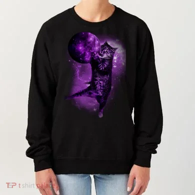 Cat World Galaxy Women's Sweatshirt