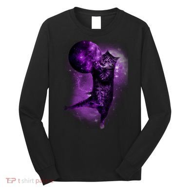 Cat World Galaxy Long Sleeve Shirt