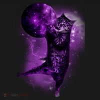 Cat World Galaxy Long Sleeve Shirt thumb 2