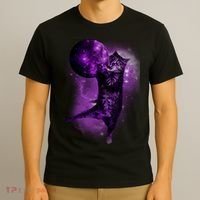 Cat World Galaxy T-Shirt thumb 3