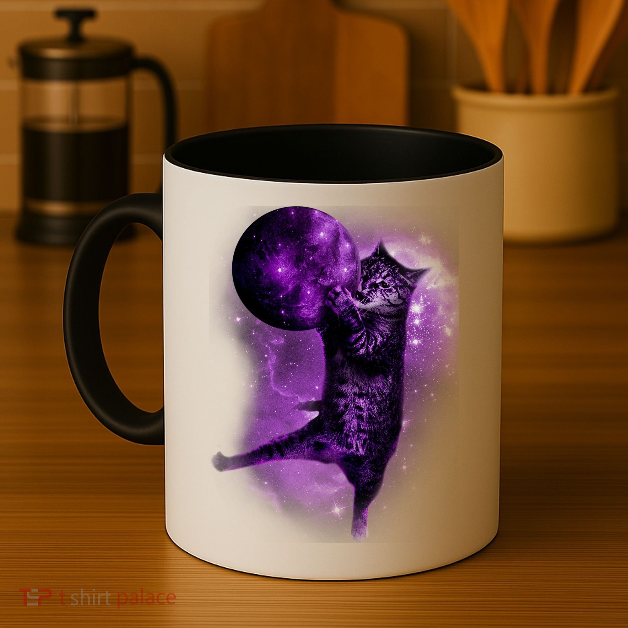 Cat World Galaxy Coffee Mug