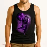Cat World Galaxy Tank Top thumb 3