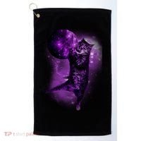 Cat World Galaxy Golf Towel thumb 0