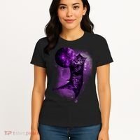 Cat World Galaxy Women's T-Shirt thumb 4
