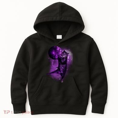 Cat World Galaxy Kids Hoodie