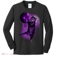Cat World Galaxy Kids Long Sleeve Shirt thumb 0