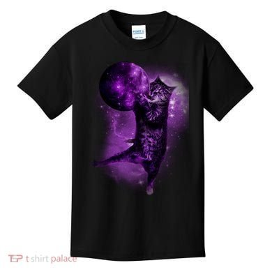 Cat World Galaxy Kids T-Shirt