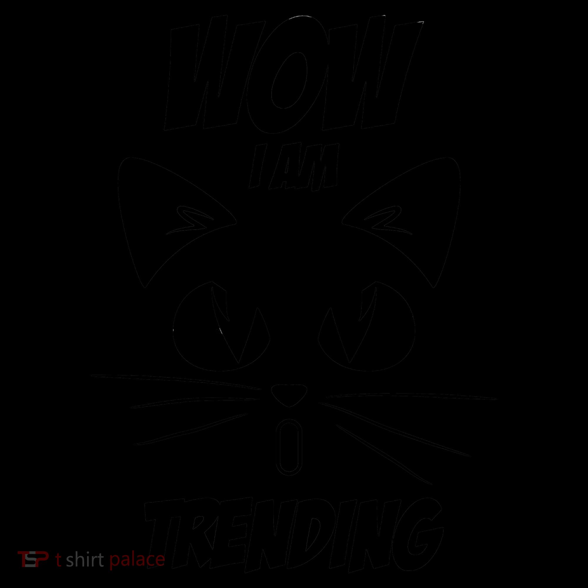 Cat Wow I'm Trending Coffee Mug