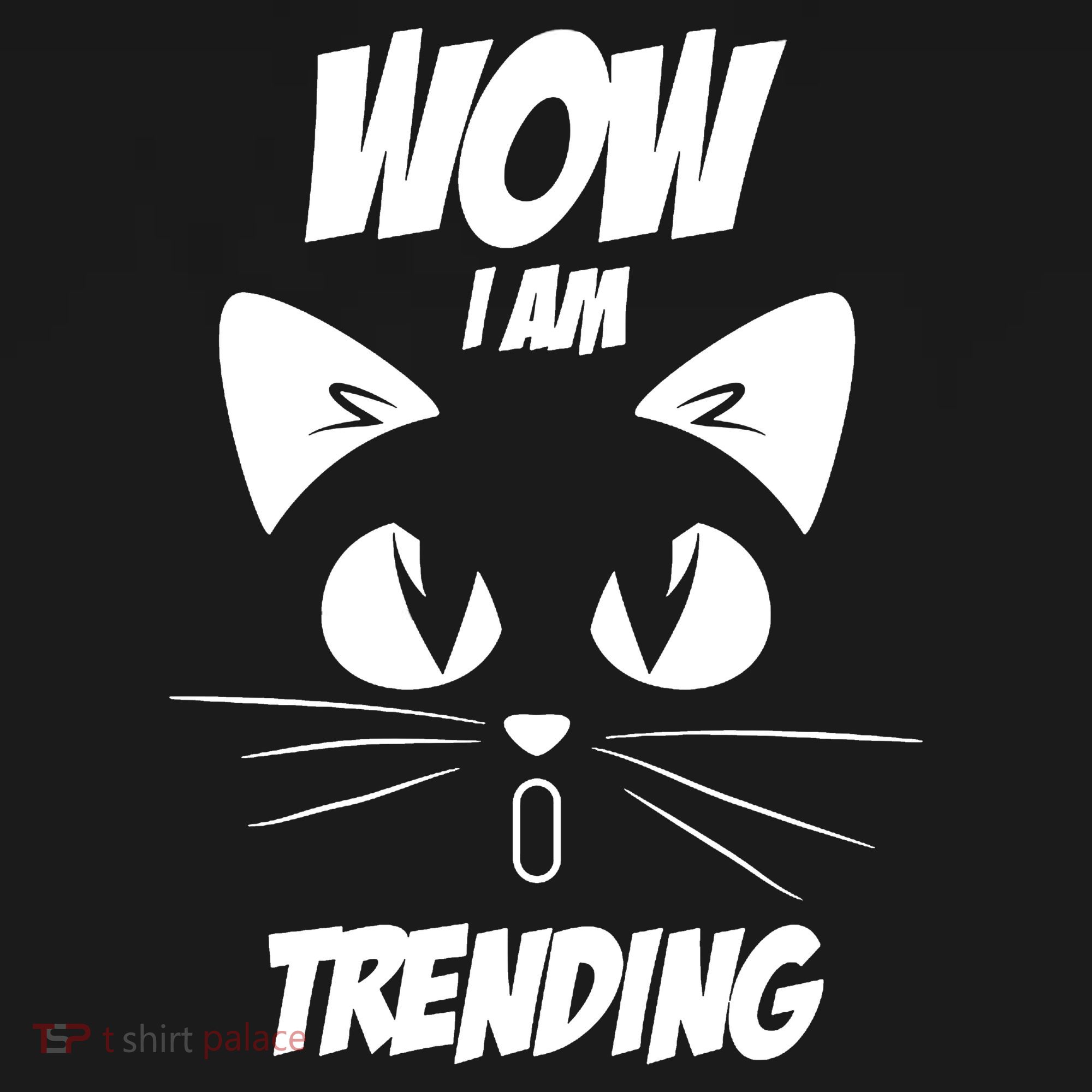 Cat Wow I'm Trending Ornament