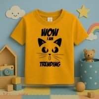 Cat Wow I'm Trending Toddler T-Shirt thumb 3