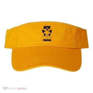 Cat Wow I'm Trending Visor