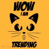 Cat Wow I'm Trending Visor thumb 3