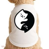 Cat Yin And Yang Cute Doggie Tank thumb 0
