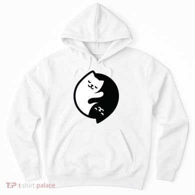 Cat Yin And Yang Cute Hoodie