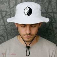 Cat Yin And Yang Cute Bucket Hat thumb 2