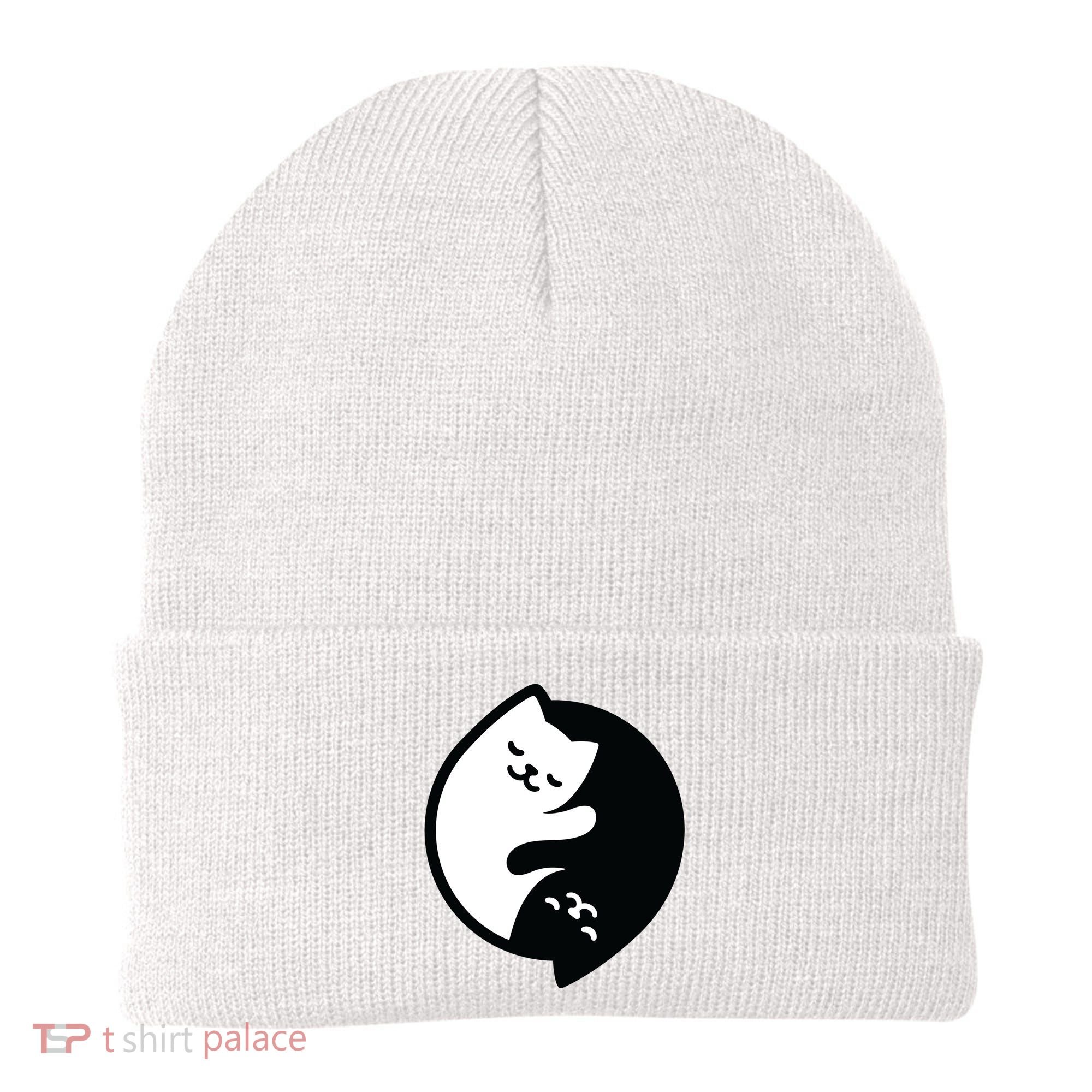 Cat Yin And Yang Cute Beanie