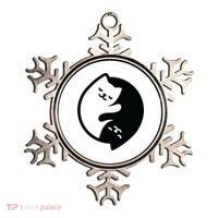 Cat Yin And Yang Cute Ornament thumb 0