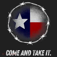 Come And Take It Texas Flag Barbed Wire Patriotic Usa Women's Sweatshirt thumb 2